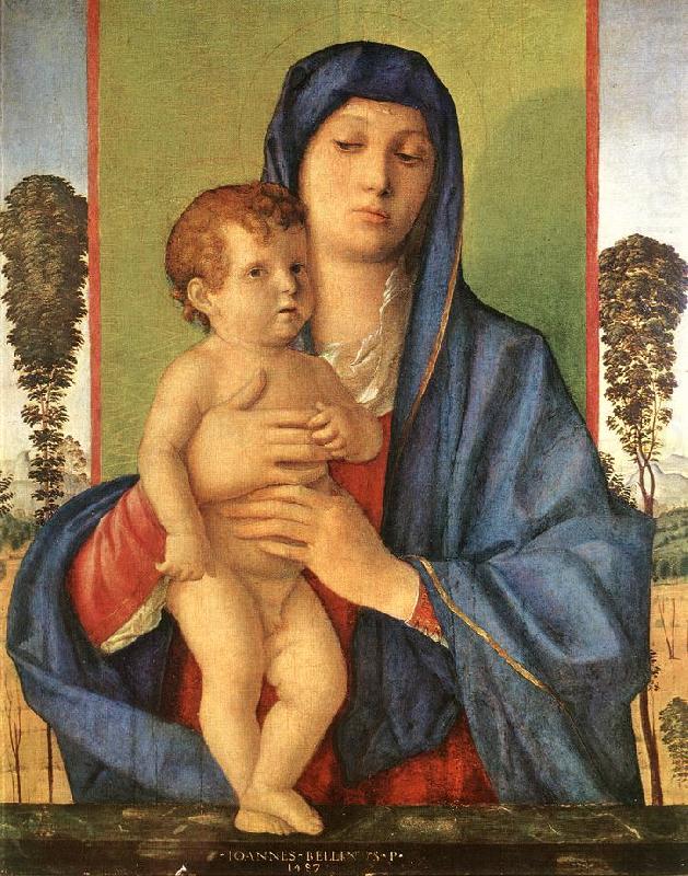 BELLINI, Giovanni Madonna degli Alberetti  25 china oil painting image